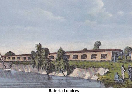 Bateria Londres de la fortaleza de Humaita